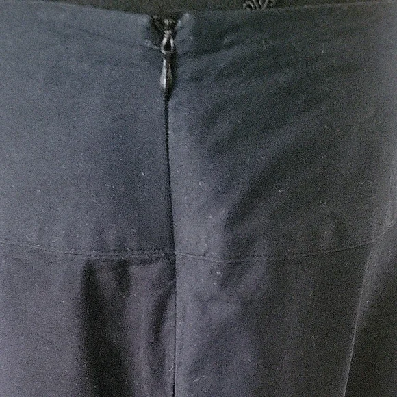 Camille La Vie Black Skirt with EMBROIDERED Purple Floral Design - Picture 6 of 7